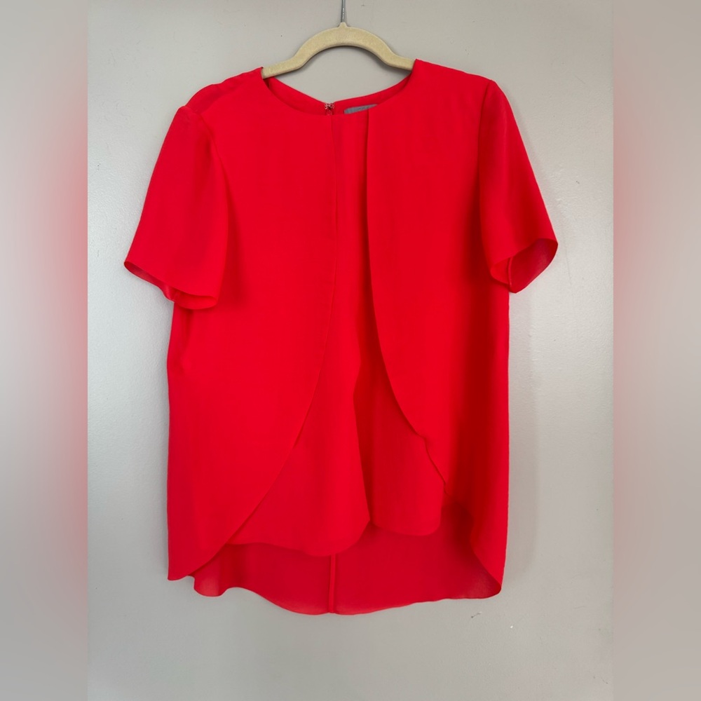COS Vibrant Red Blouse